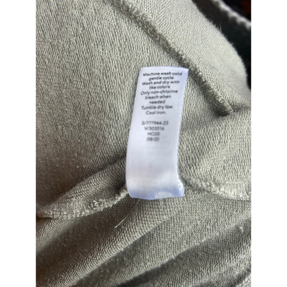 Women's Athleta Pranayama Wrap Cardigan S Sage Green Gray (Herb Olive) - Picture 6 of 8